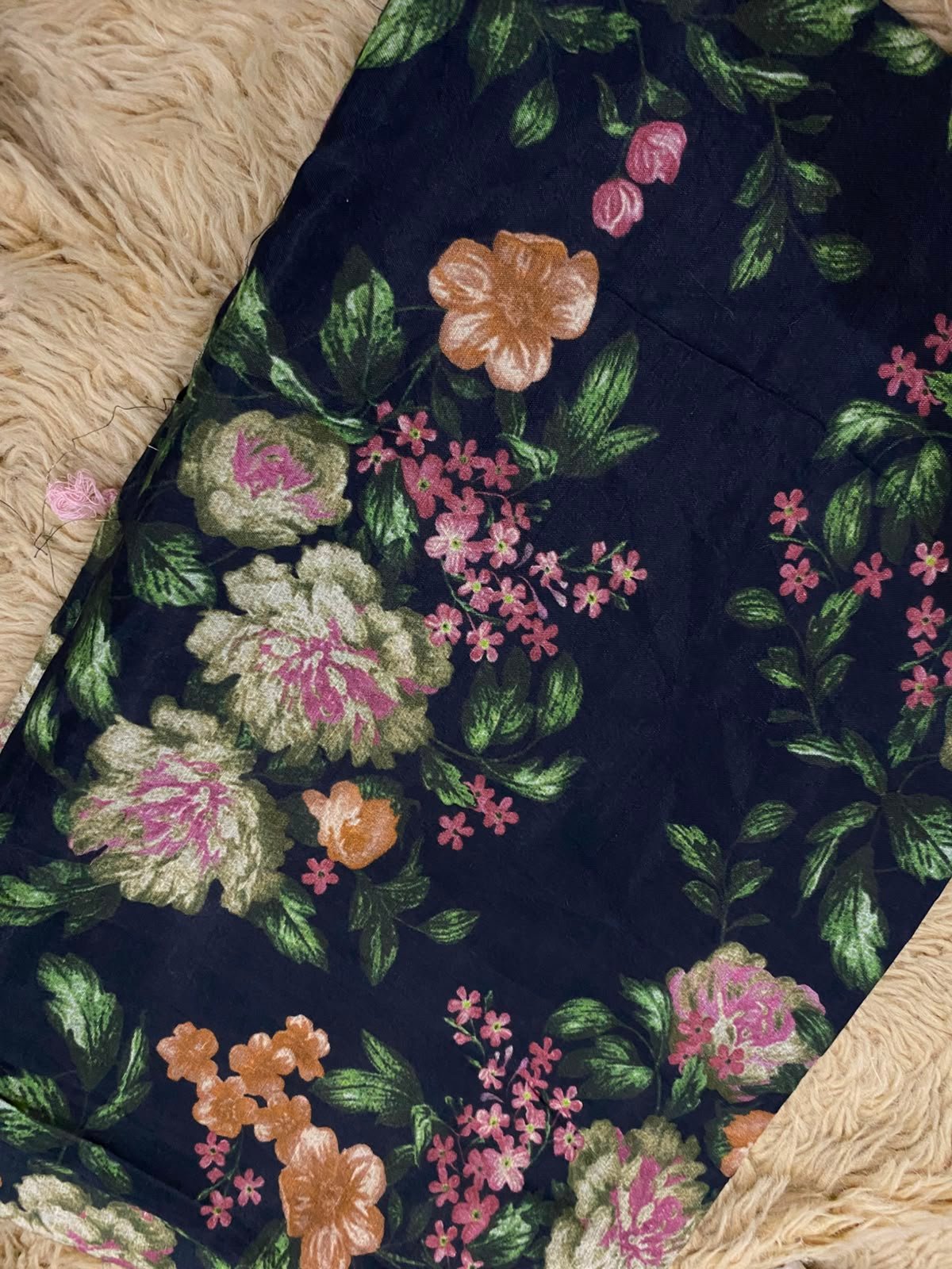 Ethnic rawsilk