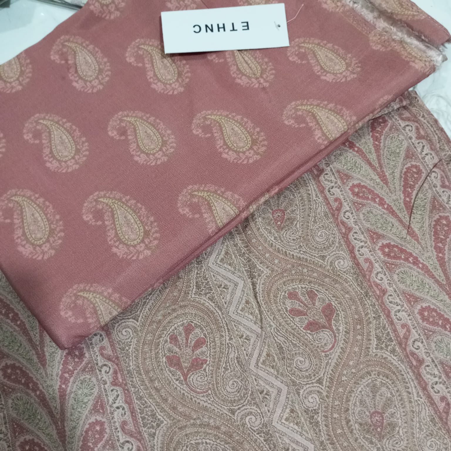Ethnic rawsilk