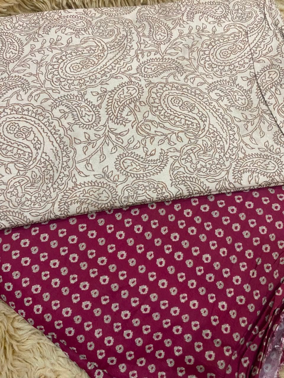 Ethnc rawsilk
