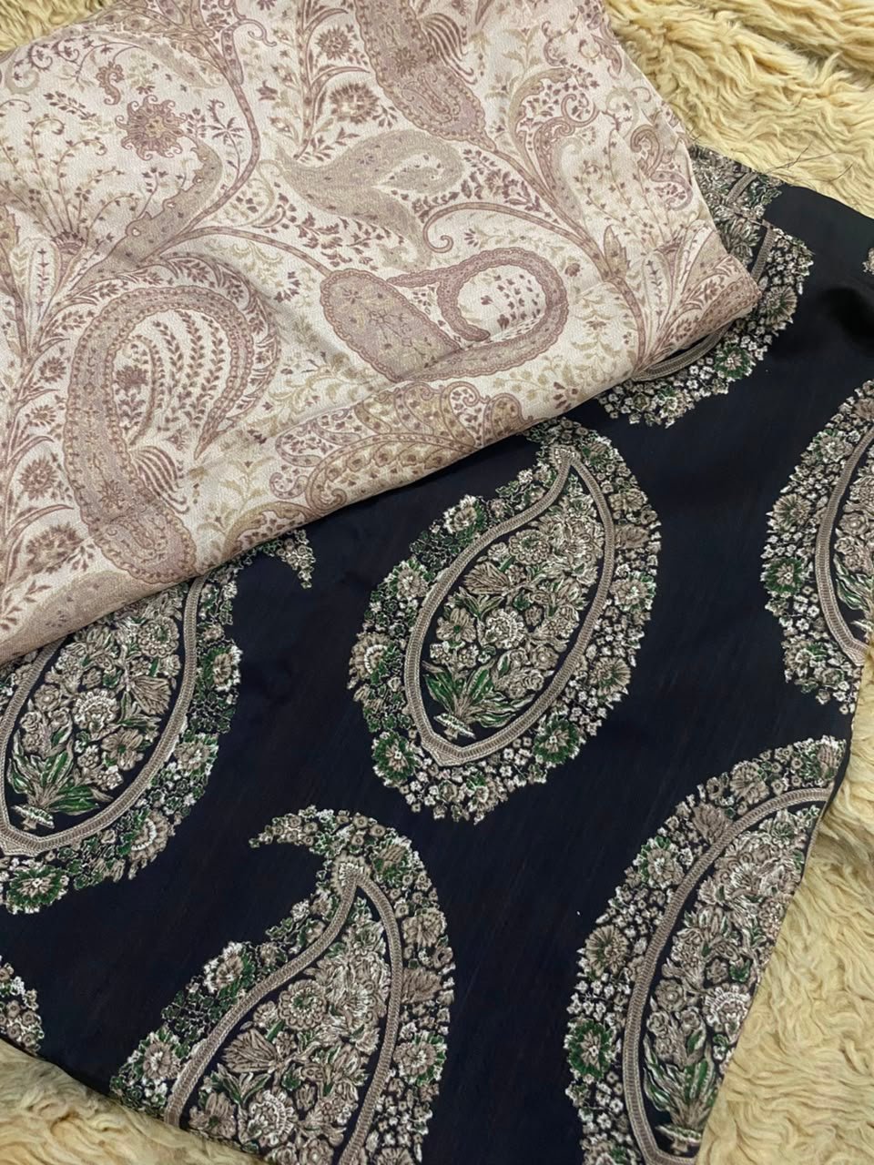 Ethnic rawsilk