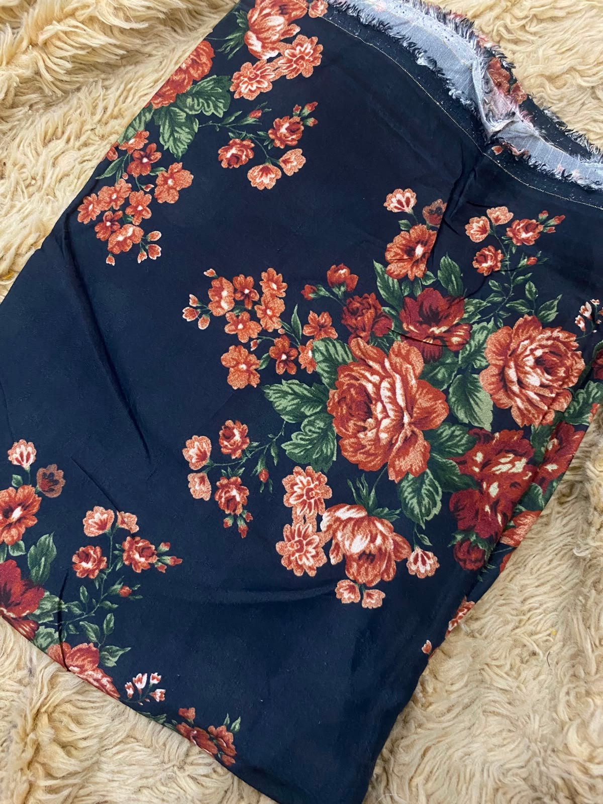 Ethnic rawsilk