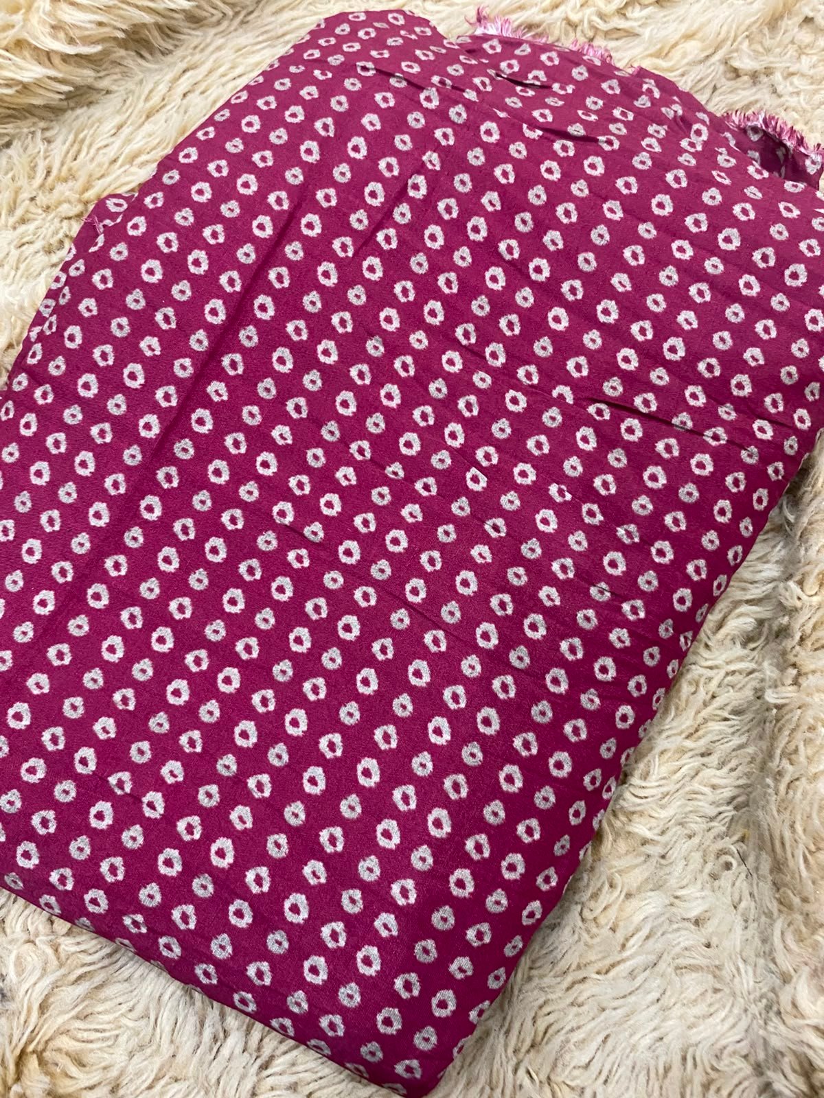 Ethnic rawsilk